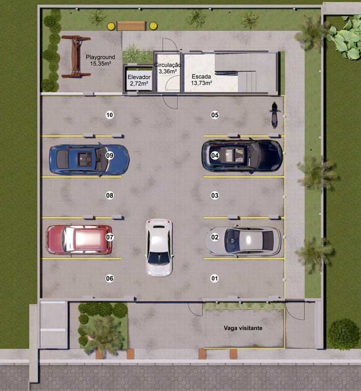 APARTAMENTO COM 1 SUÍTE MAIS 1 DORMITÓRIO NO CENTRO DA GUABIRUBA - Guabiruba - 