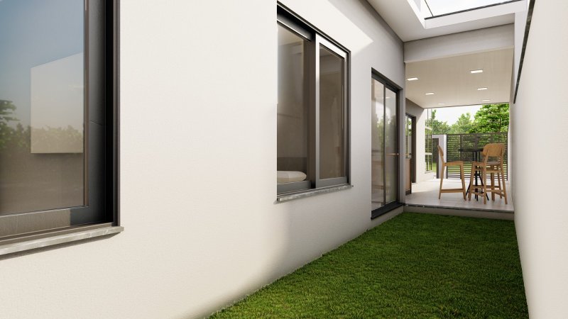 CASA COM 1 SUÍTE MAIS 2 DORMITÓRIOS NO CENTRO DA GUABIRUBA - Guabiruba - 