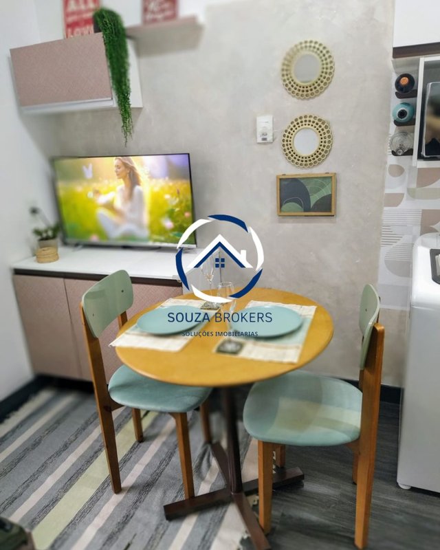 Ótimo studio de 23m² no Bairro Barcelona em São Caetano do Sul - São Caetano do Sul - 