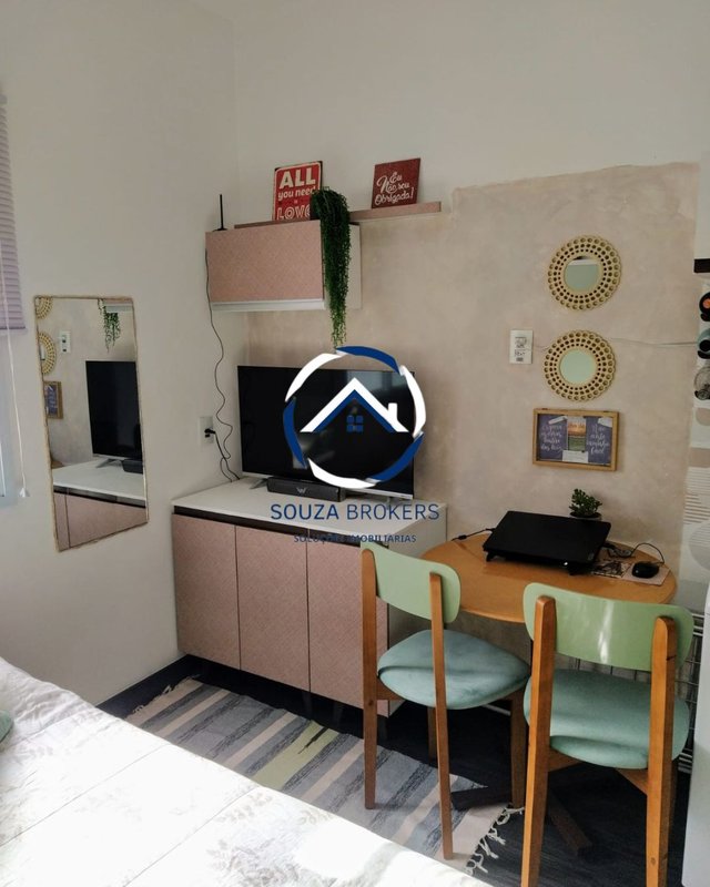 Ótimo studio de 23m² no Bairro Barcelona em São Caetano do Sul - São Caetano do Sul - 