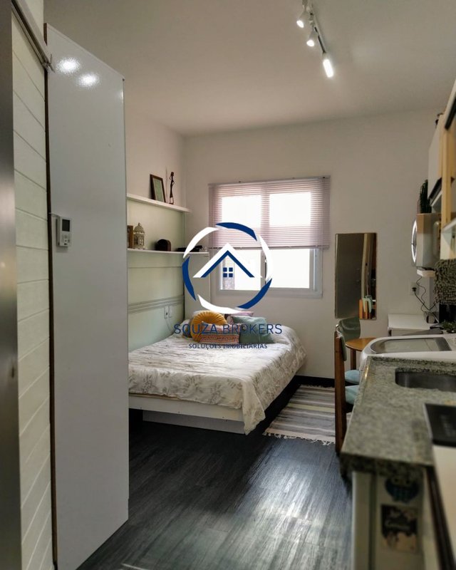Ótimo studio de 23m² no Bairro Barcelona em São Caetano do Sul - São Caetano do Sul - 