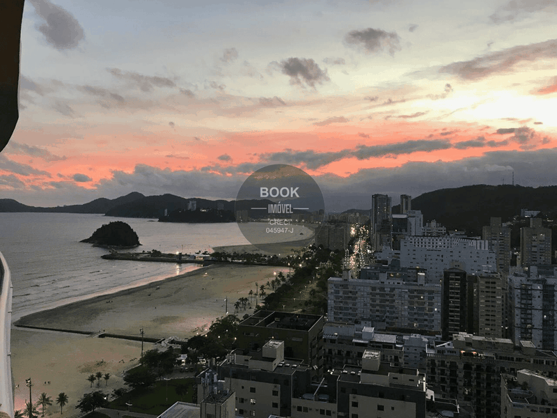 Aconchegante Studio Mobiliado com Vista Mar Avenida Presidente Wilson Santos - 