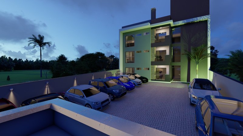 APARTAMENTO COM 1 DORMITÓRIO EM DOM JOAQUIM - Brusque - 