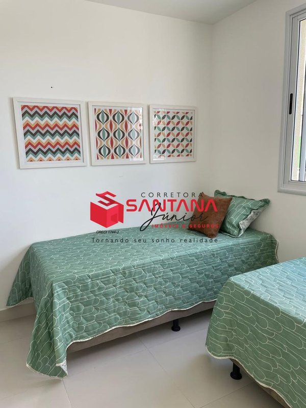 Apartamento térreo 2/4 com planejados em BuraquinhoApartamento localizado no charmoso lote Rua Antônio Fagundes Pereira Lauro de Freitas - 