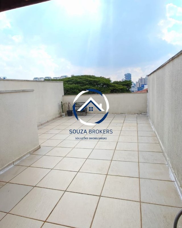 Linda cobertura de 110m² na Vila Assunção em Santo André - Santo André - 