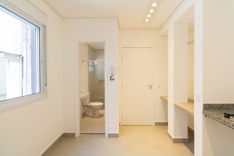 Studio 12m² no Campos Elíseos próximo ao metrô Rua Barão de Campinas São Paulo - 