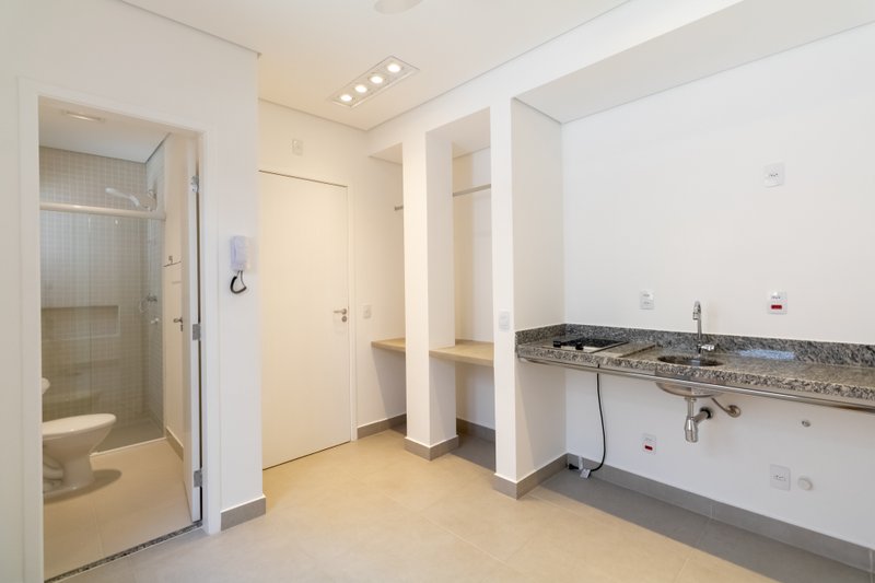 Studio 12m² no Campos Elíseos próximo ao metrô Rua Barão de Campinas São Paulo - 