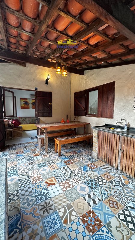 Casa dentro de condomínio em rua sem saída na estrada do cascalho Estrada do Cascalho São Sebastião - 