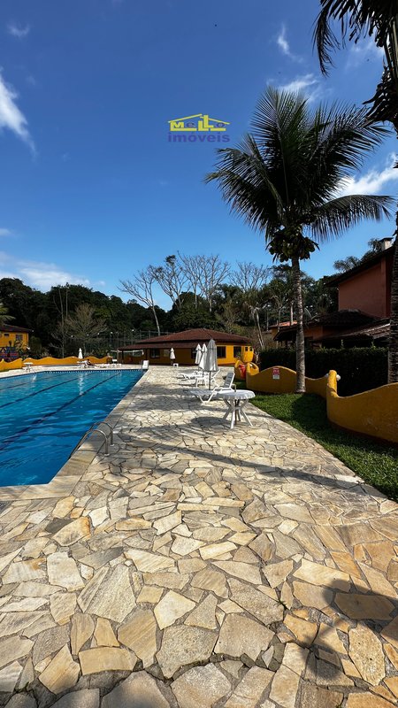 Casa dentro de condomínio em rua sem saída na estrada do cascalho Estrada do Cascalho São Sebastião - 