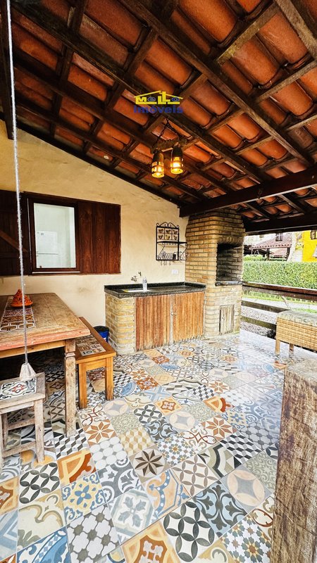 Casa dentro de condomínio em rua sem saída na estrada do cascalho Estrada do Cascalho São Sebastião - 