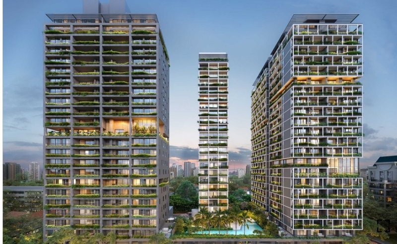 Apartamento 127m² no Campo Belo 3 suítes 2 vagas Rua Otávio Tarquínio de Sousa São Paulo - 