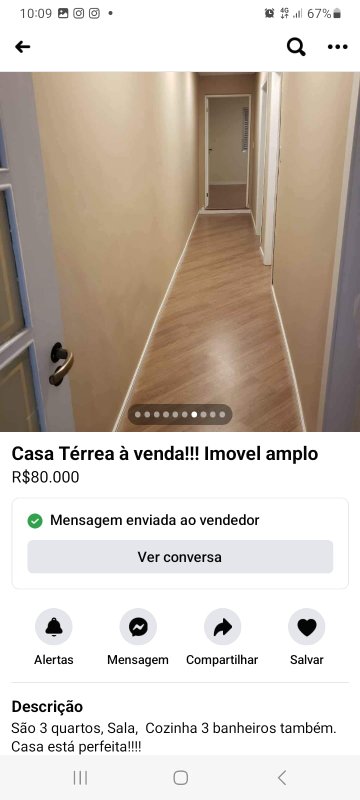 casa terrea Rua Kioto São Paulo - 