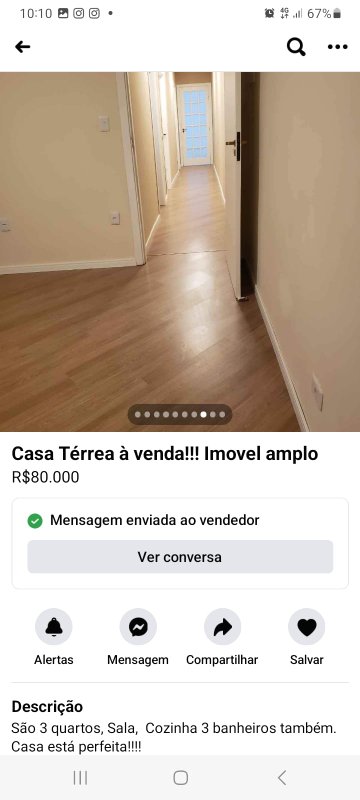 casa terrea Rua Kioto São Paulo - 
