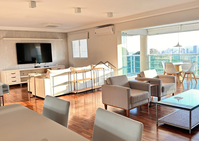 Edifício Ereditá - Apartamento Mobiliado Alameda Grajaú Barueri - 