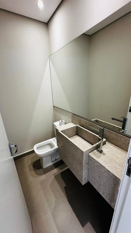 Casa Térrea contemporânea com 3 Suítes e Piscina aquecida no Veredas  Mogi das Cruzes - 
