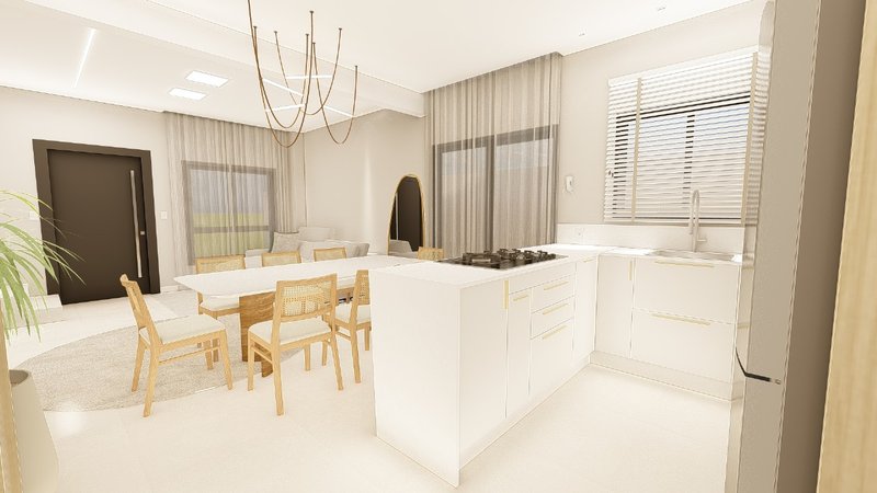🏡Sobrado Alto Padrão 1 Suíte master + Demi - Suítes, estilo e localização privilegiada!  Brusque - 
