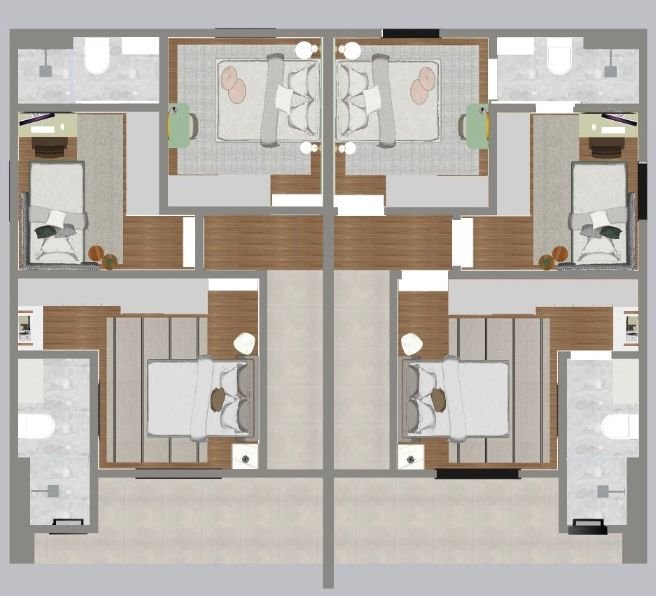 🏡Sobrado Alto Padrão 1 Suíte master + Demi - Suítes, estilo e localização privilegiada!  Brusque - 