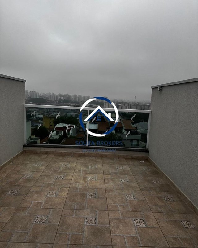 Linda cobertura de 105m² na Vila Metalúrgica em Santo André  Santo André - 