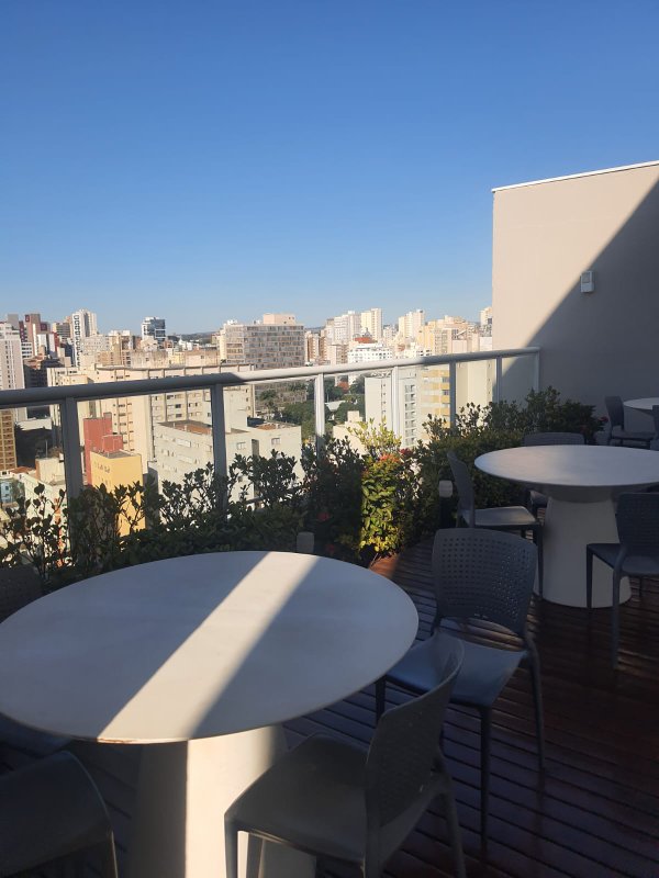 Lindo apartamento 1 quarto com varanda no Centro - Campinas sacramento Campinas - 