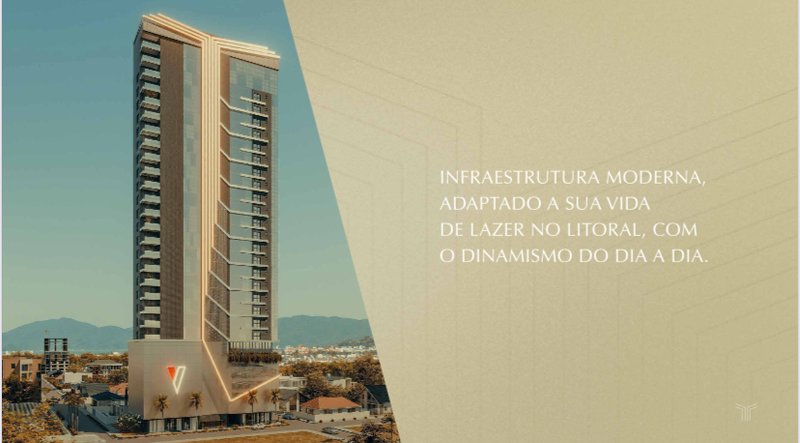 APARTAMENTO 2 SUÍTES EM BALNEÁRIO PEREQUE  Porto Belo - 