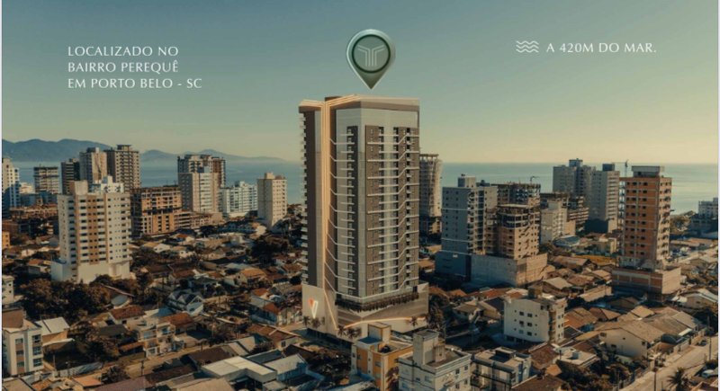 APARTAMENTO 2 SUÍTES EM BALNEÁRIO PEREQUE  Porto Belo - 