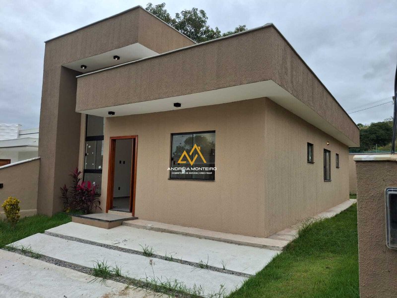 Casa com 3 dormitórios à venda, 114 m² por R$ 490.000,00 - Caxito - Maricá/RJ Estrada do Caxito Maricá - 