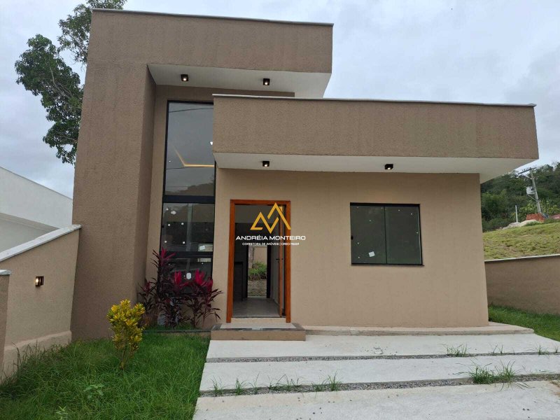 Casa com 3 dormitórios à venda, 114 m² por R$ 490.000,00 - Caxito - Maricá/RJ Estrada do Caxito Maricá - 