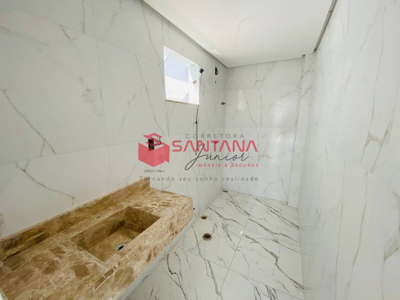 Casa Nova com 3 Suítes em Pitangueiras Rua Jardim Ipanema Lauro de Freitas - 