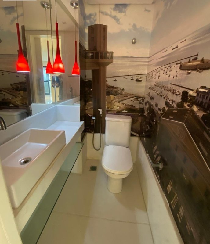 APARTAMENTO 3 QUARTOS SUÍTE CLOSET VARANDA 2 GARAGENS PISCINA ACADEMIA VENDA LOT. AQUARIUS Rua Clara Nunes Salvador - 