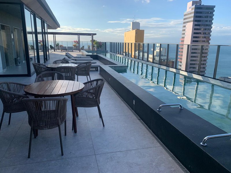 STUDIO COMPLETO, PARA LOCAÇÃO DECORADO, ANDAR ALTO, 26m² MOBILIADO .  CORREDOR DA VITORIA! Avenida Sete de Setembro Salvador - 