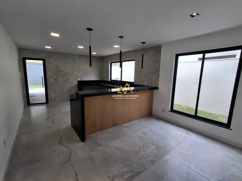 Casa com 3 dormitórios à venda, 408m² por R$980.000 - Cond. Reserva Pilar (Pilar) - Maricá Rod. Ver. Oldemar Guedes Figueiredo Maricá - 