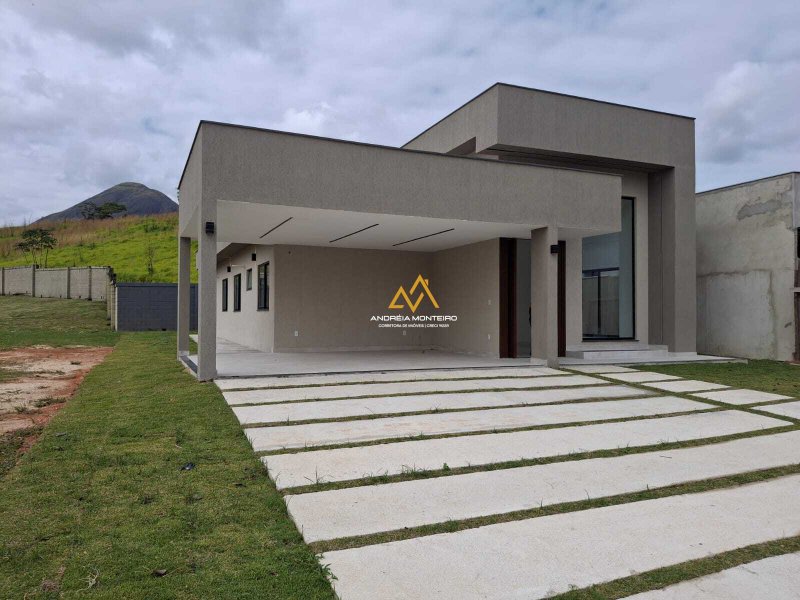 Casa com 3 dormitórios à venda, 408m² por R$980.000 - Cond. Reserva Pilar (Pilar) - Maricá Rod. Ver. Oldemar Guedes Figueiredo Maricá - 
