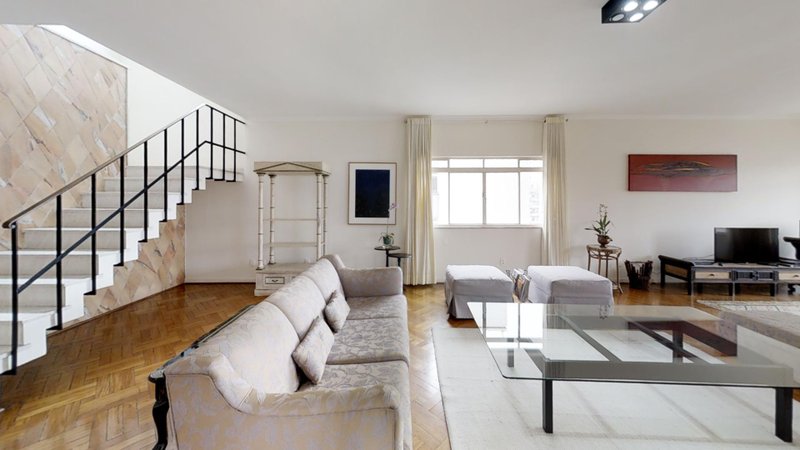 Cobertura Duplex 485m² na Bela Vista 5 dorm 3 suítes 2 vagas Rua Cincinato Braga São Paulo - 