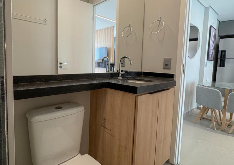 Fiori Alphaville - Apartamento Mobiliado Avenida Copacabana Barueri - 