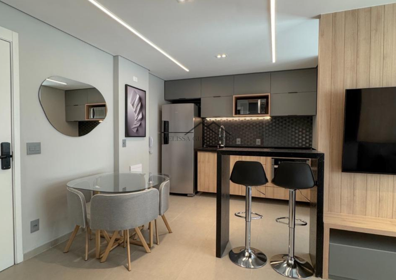 Fiori Alphaville - Apartamento Mobiliado Avenida Copacabana Barueri - 