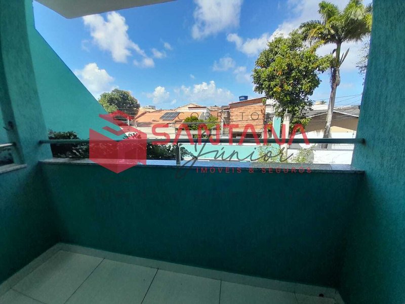 Casa mobiliada 3/4 com 2 suítes Rua São Matheus Lauro de Freitas - 