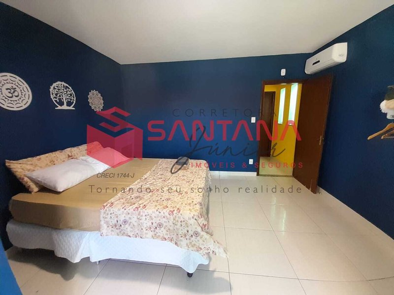 Casa mobiliada 3/4 com 2 suítes Rua São Matheus Lauro de Freitas - 