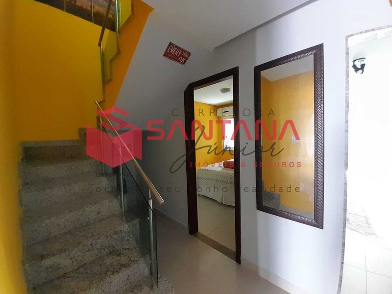 Casa mobiliada 3/4 com 2 suítes Rua São Matheus Lauro de Freitas - 