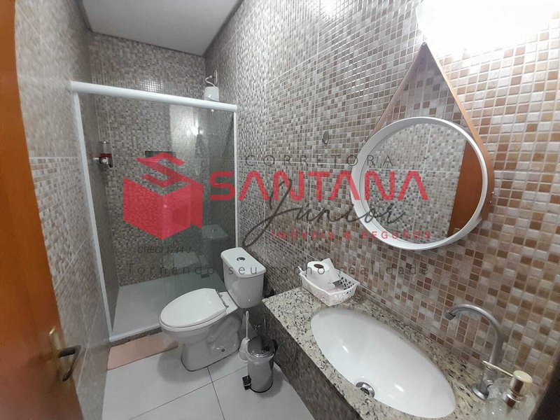 Casa mobiliada 3/4 com 2 suítes Rua São Matheus Lauro de Freitas - 