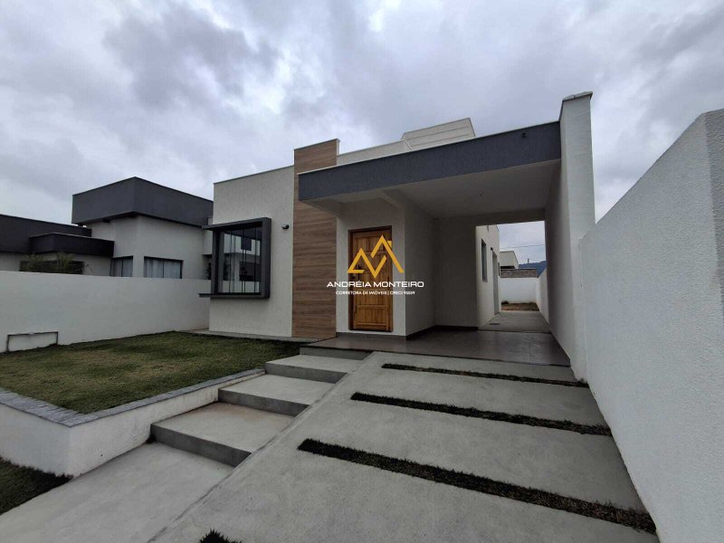 Casa com 2 dormitórios à venda, 240m² por R$ 410.000 -Cond. Dom Village- Ubatiba - Maricá Rodovia. Vereador Oldemar Guedes Figueiredo Maricá - 
