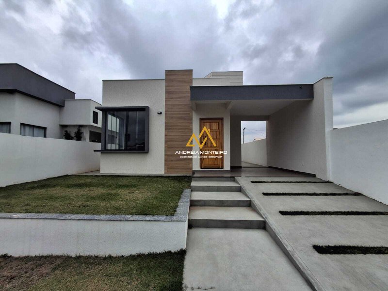 Casa com 2 dormitórios à venda, 240m² por R$ 410.000 -Cond. Dom Village- Ubatiba - Maricá Rodovia. Vereador Oldemar Guedes Figueiredo Maricá - 