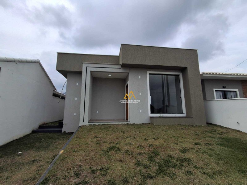 Casa com 3 dormitórios à venda, 99m² por R$ 540.000 -Cond. Dom Village- Ubatiba - Maricá Rodovia. Vereador Oldemar Guedes Figueiredo Maricá - 