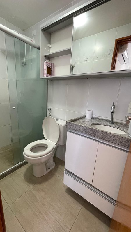 1 quarto (1 suíte com closet). sala e cozinha integradas. 1 banheiro social Rua Mamanguape Recife - 