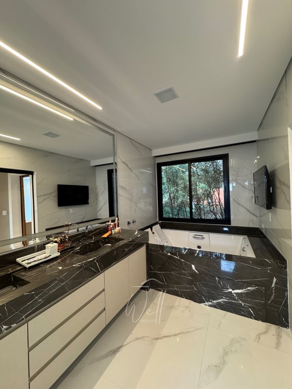 Mansão mobiliada de esquina  no Condomínio Swiss Park 561m2 - 05 suítes - 09 vagas Avenida Omar Daibert São Bernardo do Campo - 