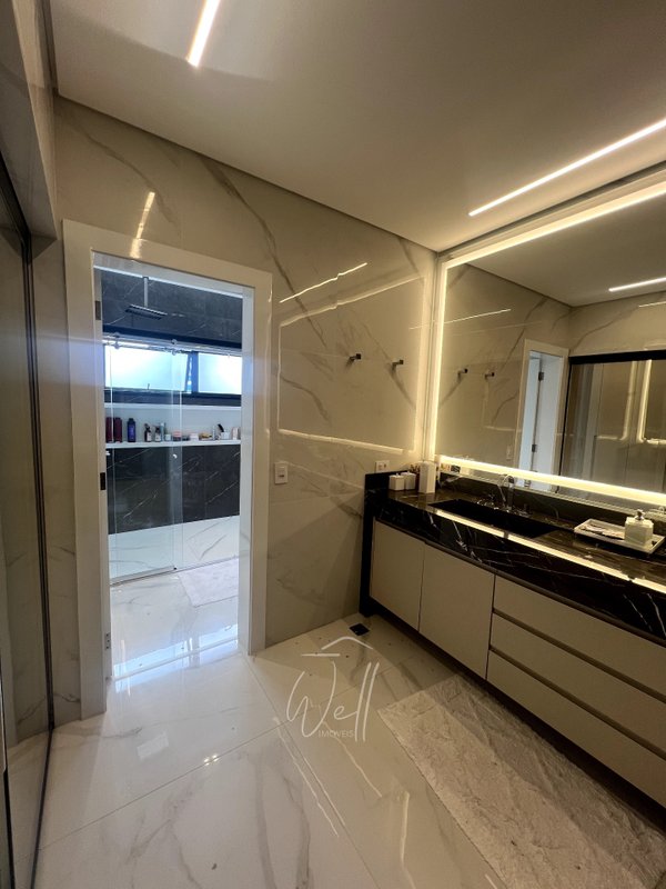 Mansão mobiliada de esquina  no Condomínio Swiss Park 561m2 - 05 suítes - 09 vagas Avenida Omar Daibert São Bernardo do Campo - 