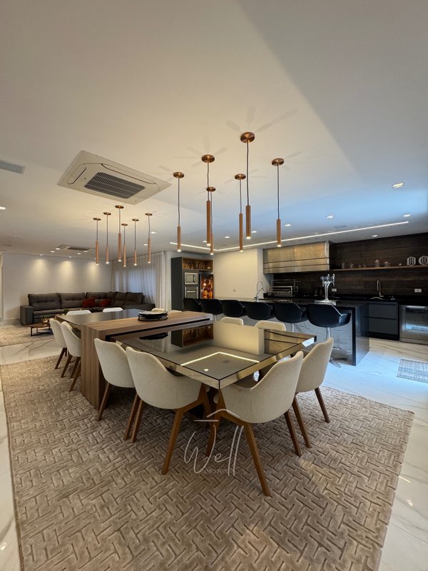 Mansão mobiliada de esquina  no Condomínio Swiss Park 561m2 - 05 suítes - 09 vagas Avenida Omar Daibert São Bernardo do Campo - 