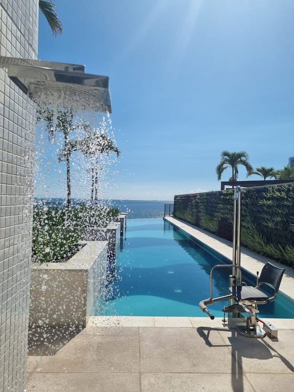 STUDIO MOBILIADO PARA LOCAÇÃO EM ONDINA FINAMENTE DECORADO COM INFRAESTRUTURA  ANDAR ALTO Avenida Oceânica Salvador - 