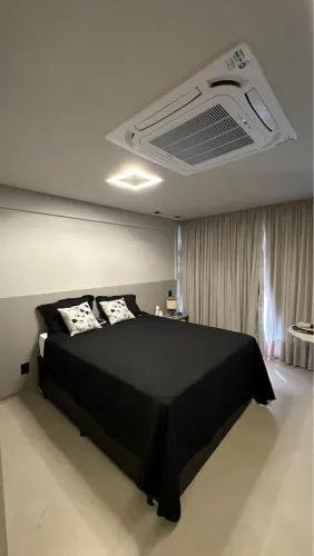 STUDIO MOBILIADO PARA LOCAÇÃO EM ONDINA FINAMENTE DECORADO COM INFRAESTRUTURA  ANDAR ALTO Avenida Oceânica Salvador - 