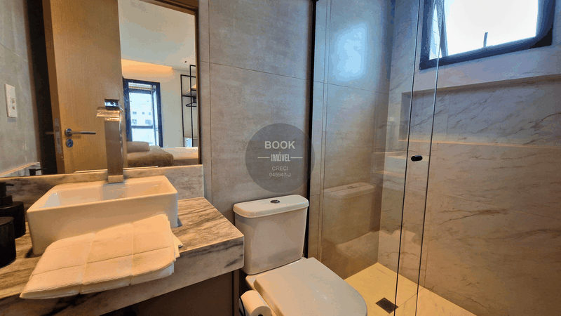 Apartamento Mobiliado a 2 Quadras da Praia com Lazer Completo R. Almirante Moraes Rego Santos - 