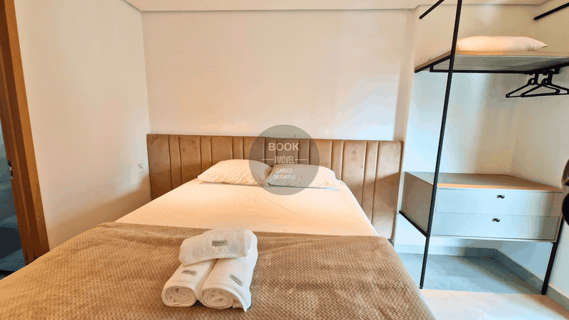 Apartamento Mobiliado a 2 Quadras da Praia com Lazer Completo R. Almirante Moraes Rego Santos - 